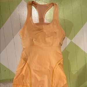 lululemon athletica Orange Tank Top
